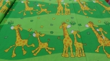 Dětská dekorační látka žirafky