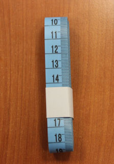 Centimetr krejčovský modrý